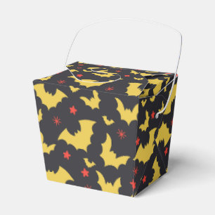 Bat Take Out Halloween Favour Box 