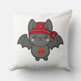 Bat to the Bone Pillow