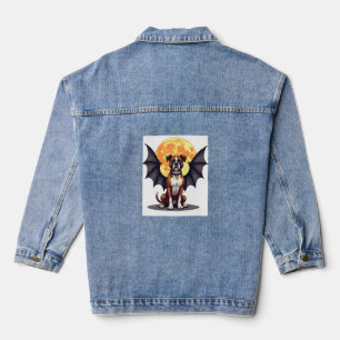 Bat Wings Boxer Denim Jacket