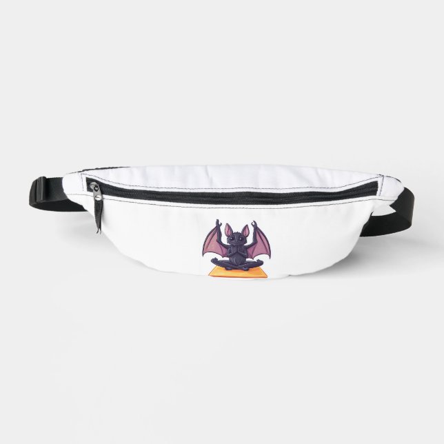 Bat Yoga Flow Bum Bags (Front)