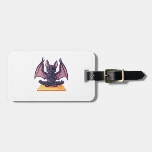 Bat Yoga Flow Luggage Tag
