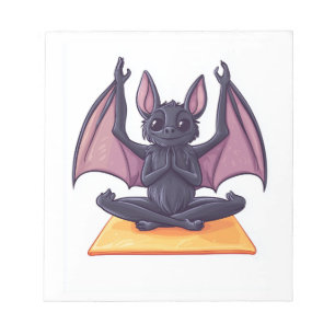 Bat Yoga Flow Notepad