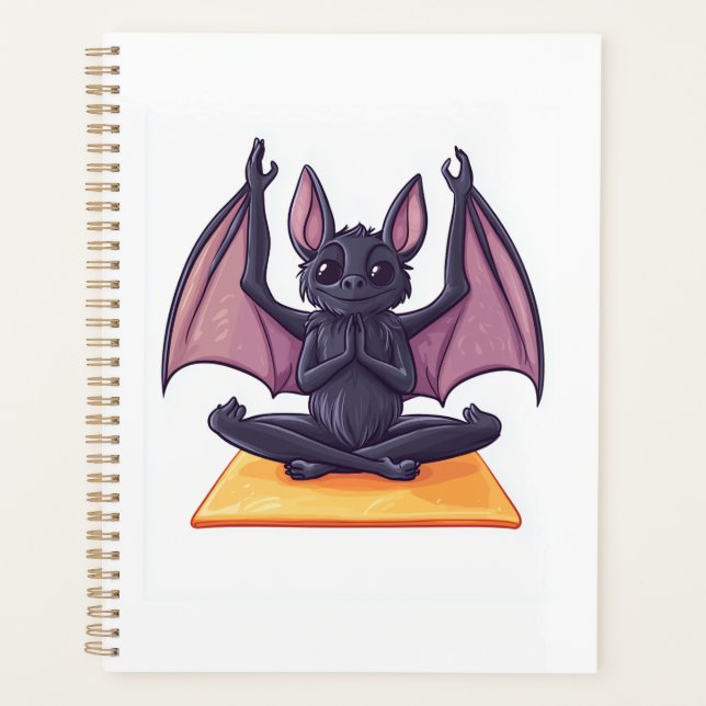 Bat Yoga Flow Planner (Front)