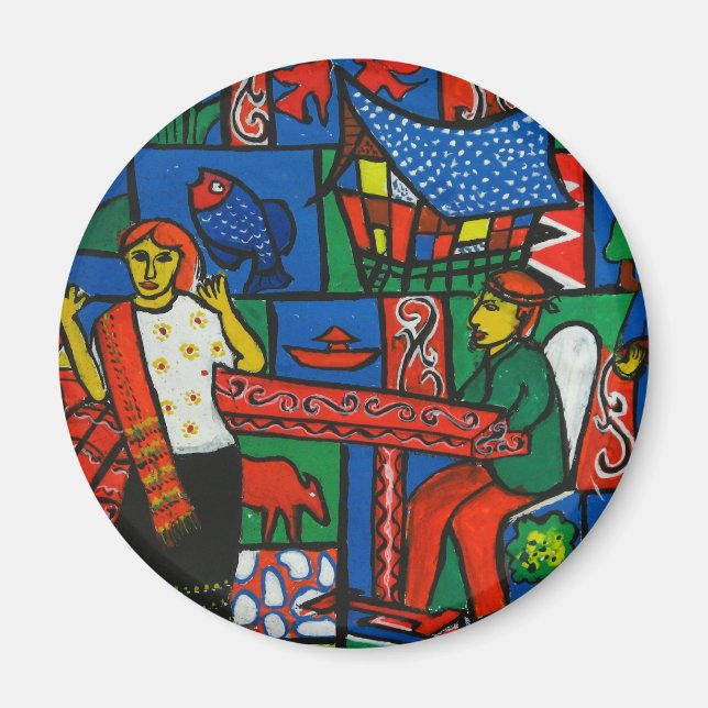 Batak Dance Magnet (Front)