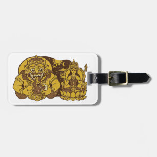 Batara Kala & Dewi Setesuyara Luggage Tag