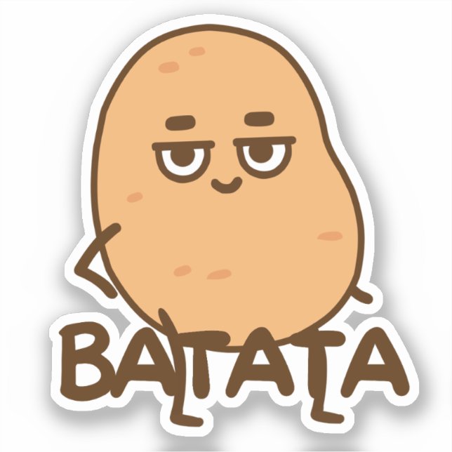 Batata Potato Funny Arab Arabic (Front)
