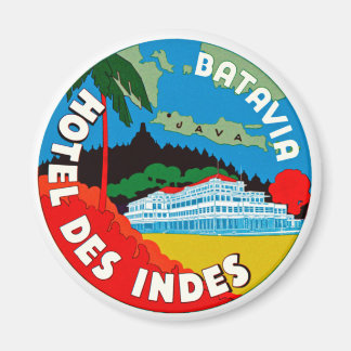 Batavia Hotel Des Indies Magnet