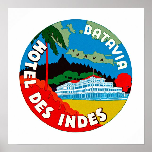 Batavia Hotel Des Indies Poster (Front)