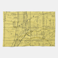 BATAVIA ILLINOIS 1871 MAP FOX RIVER VALLEY