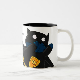 Batcat Two-Tone Coffee Mug