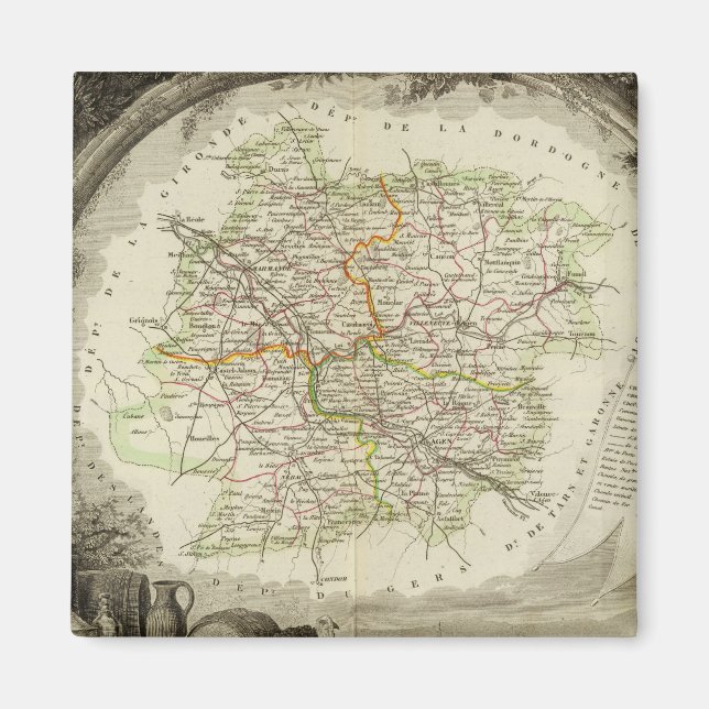 Batch and Garonne Magnet (Front)