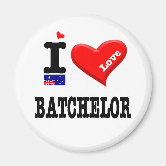 BATCHELOR - I Love Magnet (Front)