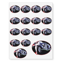 Batchelorette party legs car red high heels