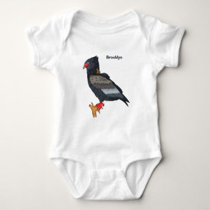 Bateleur Eagle illustration Baby Bodysuit