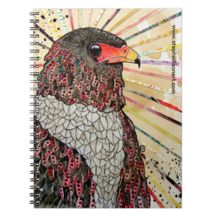 Bateleur Eagle Spiral Notebook