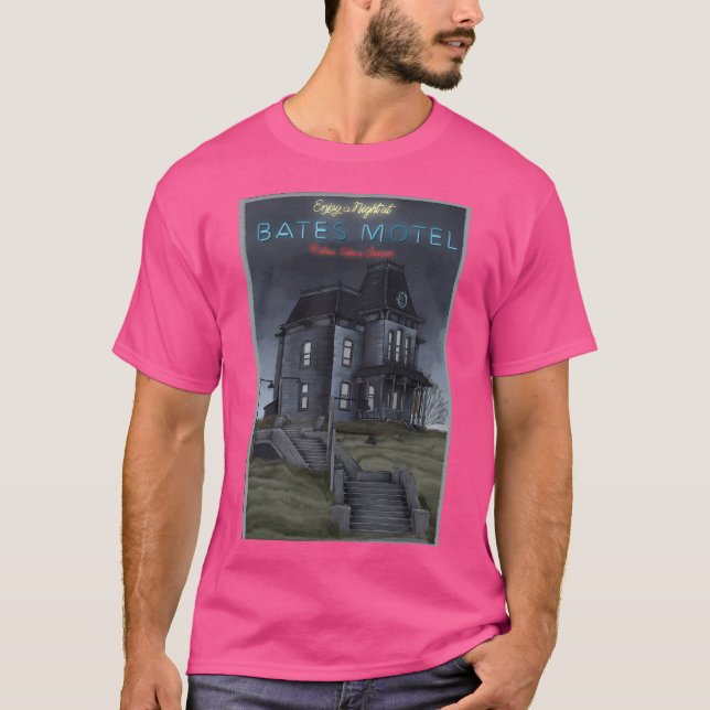 Bates Motel Poster T-Shirt (Front)