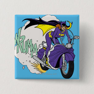 Batgirl Cycle 15 Cm Square Badge