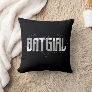 Batgirl Hi-Tech Name Graphic Cushion