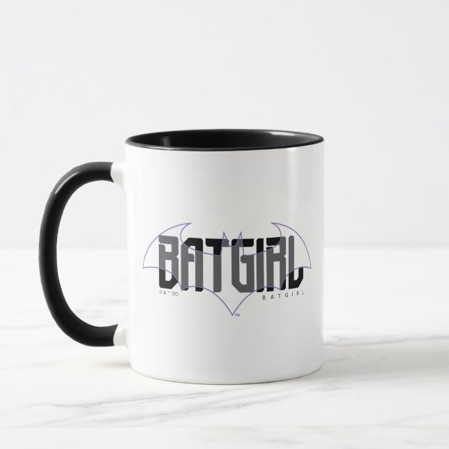 Batgirl Hi-Tech Name Graphic Mug (Left)
