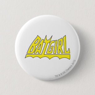 Batgirl Logo 6 Cm Round Badge