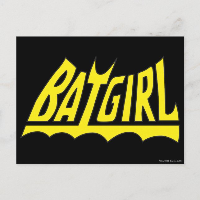 Batgirl Logo Postcard (Front)