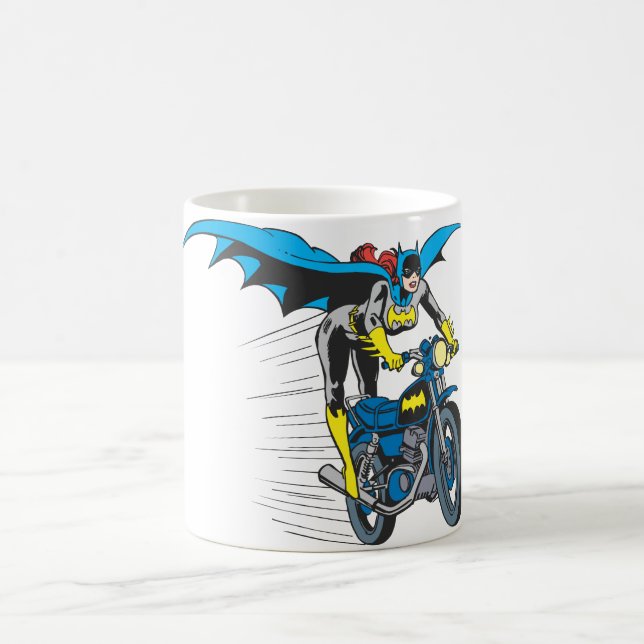 Batgirl on Batcycle Coffee Mug (Center)