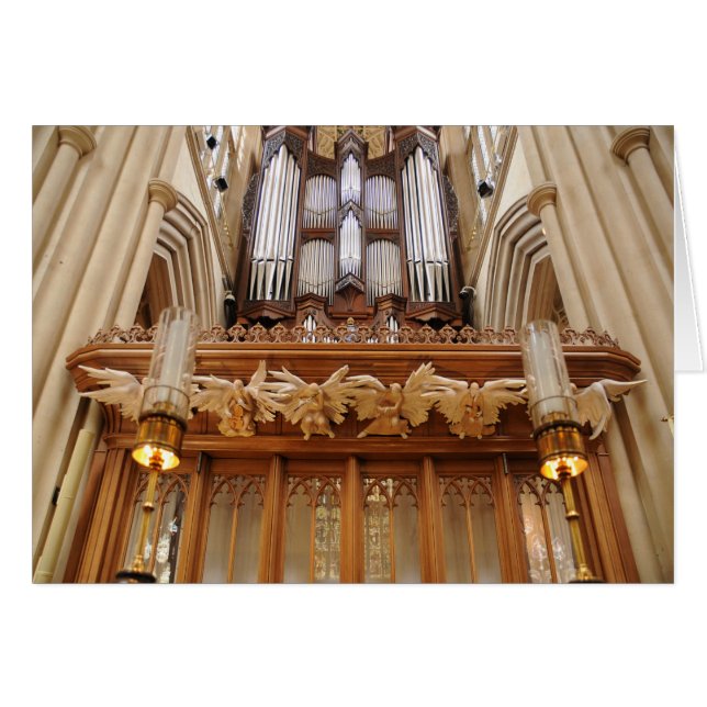 Bath Abbey England Pipe Organ (Front Horizontal)
