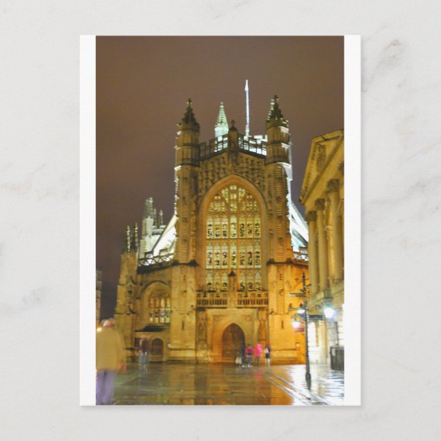 Bath Abbey Postcard (Front)