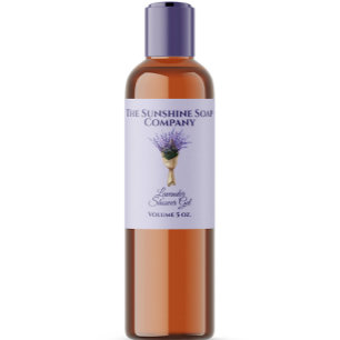 Bath and Body Product Label - lavender