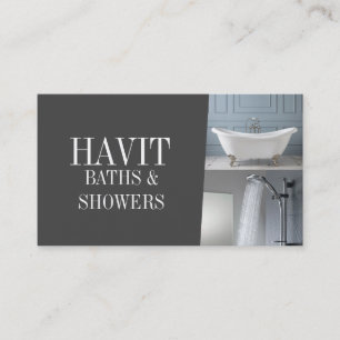Bath and Shower Installation Business Card