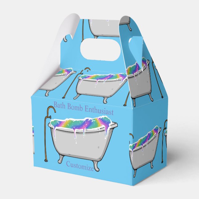 Bath Bomb Babe Thunder_Cove Favour Box (Front Side)