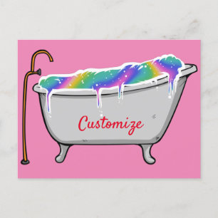 Bath Bomb Babe Thunder_Cove  Postcard