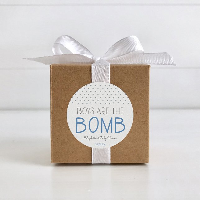 Bath Bomb Baby Shower Favour Tag (Creator Uploaded)