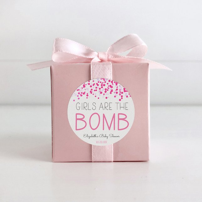 Bath Bomb Baby Shower Favour Tag (Creator Uploaded)