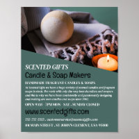Bath Bomb & Candle, Candle & Soap Maker Advert