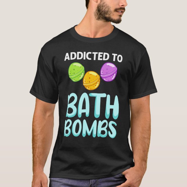 Bath Bombs Making Bathing Bomb Bubble Lavender_2 T-Shirt (Front)
