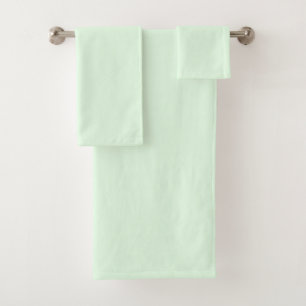 Bath Linen Pale Green  Towel Set