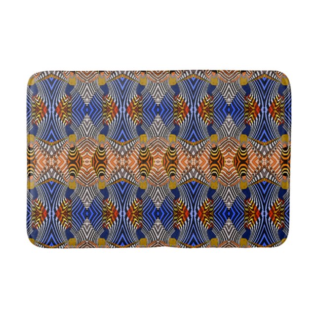 Bath Mat/African Style Pattern Mat (Front)