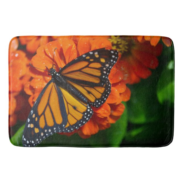 Bath Mat/Marigold and Butterfly Mat (Front)