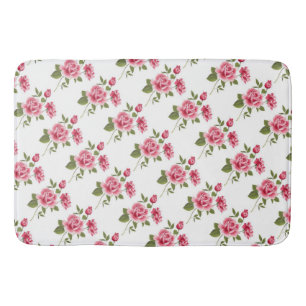 Bath Mat/Pink Roses Mat