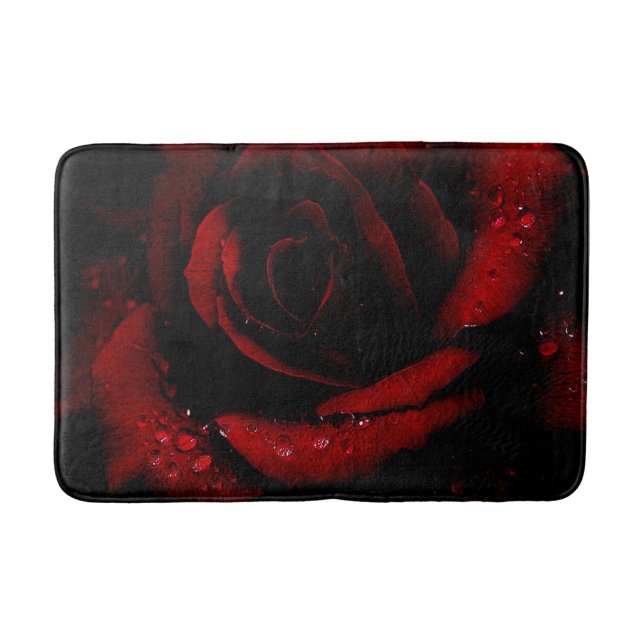 Bath Mat/Red Rose Mat (Front)