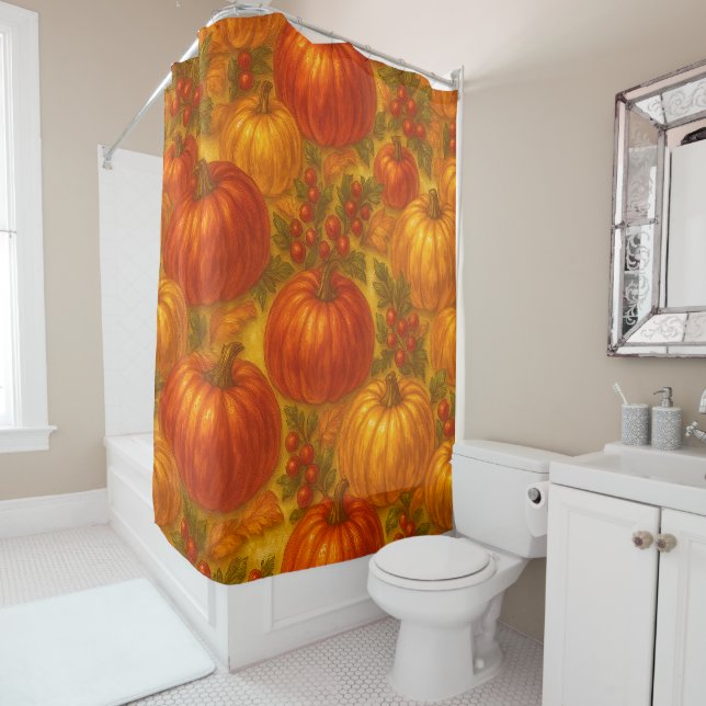 Bath Mat Shower Curtain (In Situ)