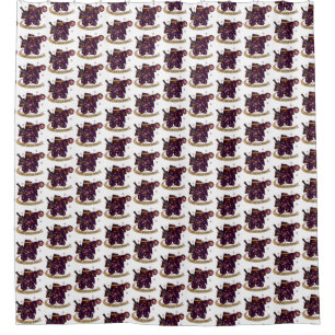 Bath Mat Shower Curtain