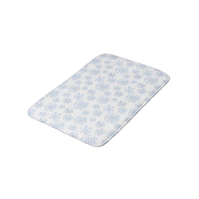 Bath Mat - Winter Pattern (Angled)