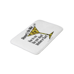 BATH MATS - MEDIUM or RARE MARTINI OLIVES?