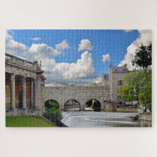 Bath, Pulteney Bridge. Jigsaw Puzzle