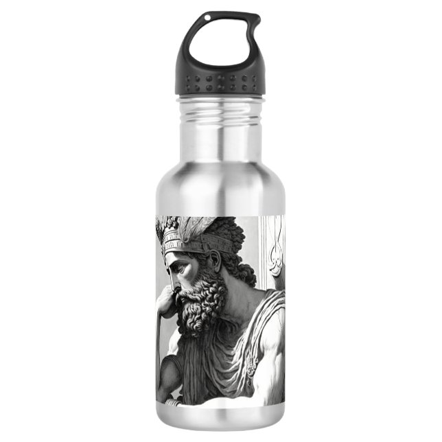 bath sign 532 ml water bottle (Front)