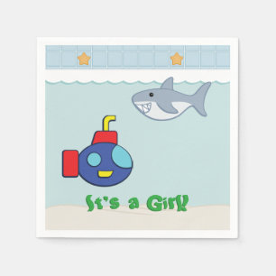 Bath Time Fancies Baby Shower Napkins