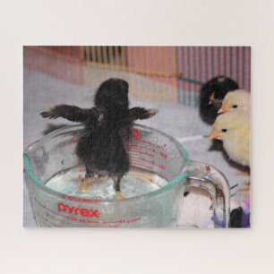 Bath time jigsaw puzzle