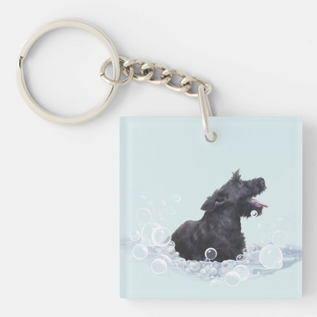 Bath Time Key Ring (Front)